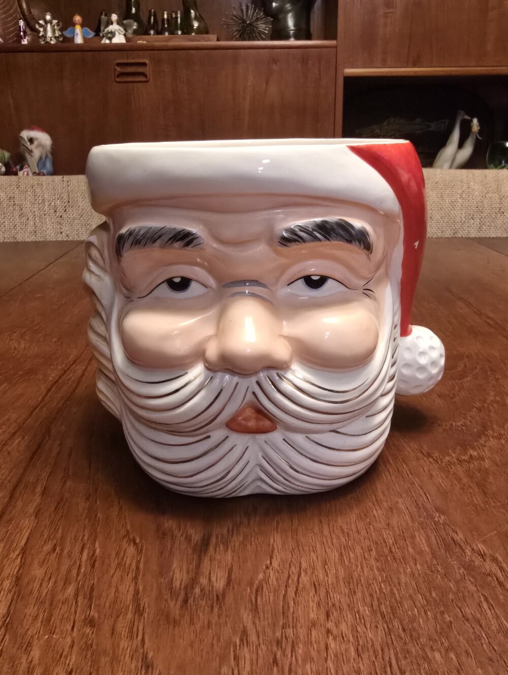 Vintage Nikoniko Santa Bowl Made in Japan
